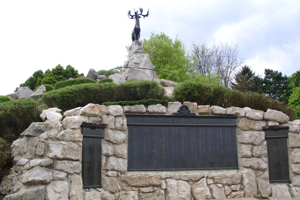 The Newfoundland Memorial Park at Beaumont-Hamel on the Somme honors Newfoundland's troops that were annihilated on 1 July 1916 in the Battle of the Somme.