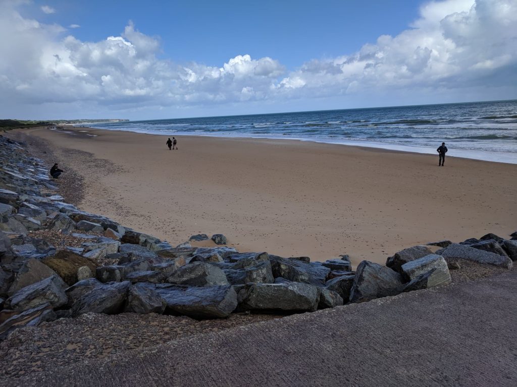Omaha Beach, one of the key D-Day landing beaches, and a must stop on any battlefield tour of Normandy.