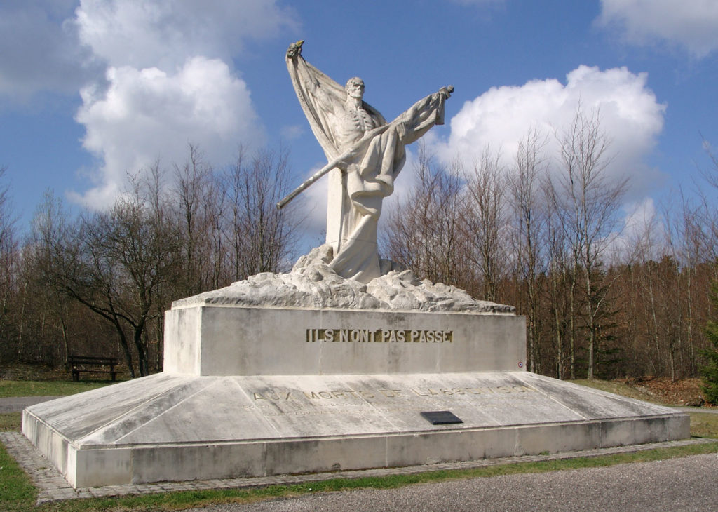 Le Mort Homme on the West Bank of the Meuse River was one of the key battlefields of Verdun in 1916.