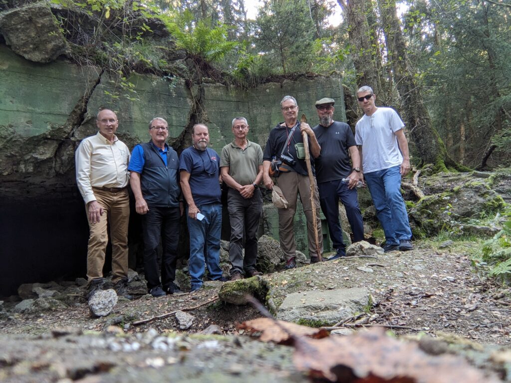 The Desourdis private tour in the Huertgen Forest.