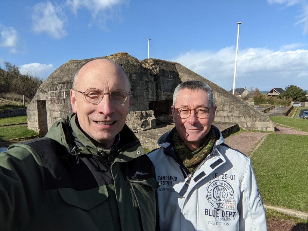 KDIH tour guides Randy Gaulke and Markus Klauer