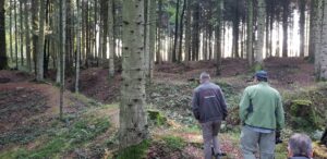 The Meuse-Argonne and St. Mihiel battlefields have many areas with great walks.