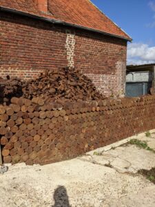 The iron harvest, found on the Somme Battlefield