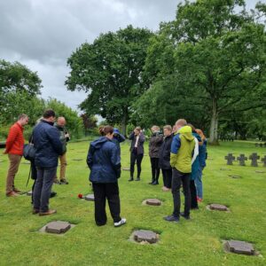 Exploring La Combe German Cemetery in Normandy
