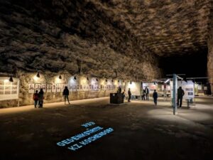 Memorial to the concentration camp laborers in the Heilbronn Saltmine