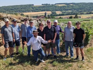 The tour included a champagne tasting as a cultural element